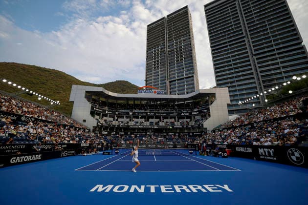 August 29, 2026, Monterrey, Nuevo Leon, Mexico: General view of GNP Stadium during the final match between Diane Parry (FRA) and Elise Mertens (BEL) at Club Sonoma in Monterrey, Nuevo Leon. Monterrey Mexico - ZUMAo125 20260829_zip_o125_015 Copyright: xAntonioxOjedax