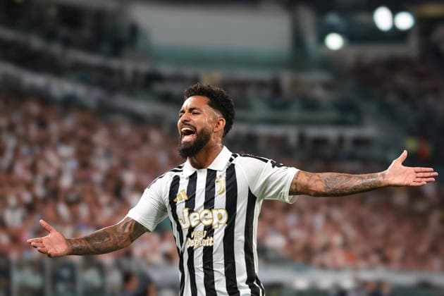 Juventus v Parma - Serie A - Allianz Stadium Turin, Italy, 29th August 2026. Douglas Luiz of Juventus reacts during the Juventus vs Parma Serie A match at Allianz Stadium, Turin. Picture credit should read: Jonathan Moscrop Turin Allianz Stadium Italy