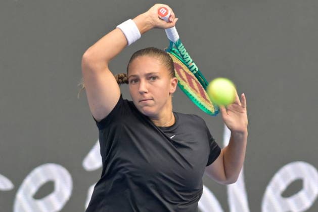 Monterrey Open tennis tournament Diane Parry of France in action against Elise Mertens of Belgium during the women s singles final of the Monterrey Open in Monterrey, Mexico, 29 August 2026. Monterrey Mexico  Copyright: xMIGUELxSIERRAx