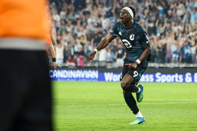 August 29, 2026, St. Paul, Minnesota, United States: Minnesota United FC forward KELVIN YEBOAH (9) celebrates a goal in the second half. Minnesota United hosted Orlando City on August 29th. The teams faced off at Allianz Field in St. Paul, Minnesota. The game ended in a draw 3-3. St. Paul United States - ZUMAt166 20260829_zsp_t166_010 Copyright: xMichaelxTurnerx
