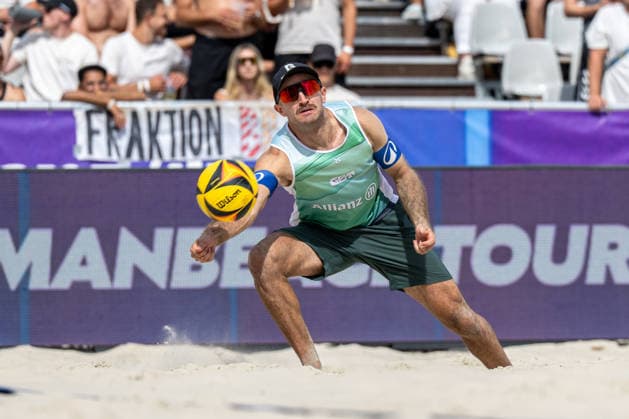 German Beach Championship (German Beach Volleyball Championship) Dortmund, Germany August 29, 2026 DORTMUND, GERMANY AUGUST 29 Tilo Rietschel, Player 2 for VSG Lübeck, during the German Beach Championship (German Beach Volleyball Championship) in Dortmund on August 29, 2026, in Dortmund, Germany Copyright: xBEAUTIFULxSPORTS PeterxWeberx