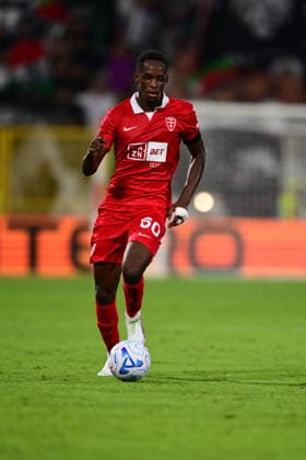 AC Monza v Udinese Calcio - Serie A 2026 27 Eddy Kouadio of AC Monza in action during a Serie A match between AC Monza and Udinese Calcio at Brianteo Stadium in Monza, Italy, on August 29, 2026. Monza Lombardy Italy  Copyright: xAndreaxDiodatox originalFilename:diodato-acmonzav260829_npH0X.jpg