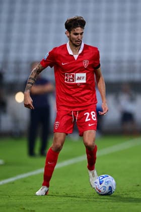 AC Monza v Udinese Calcio - Serie A 2026 27 Andrea Colpani of AC Monza in action during the Serie A match between AC Monza and Udinese Calcio at Brianteo Stadium in Monza, Italy, on August 29, 2026. Monza Lombardy Italy  Copyright: xAndreaxDiodatox originalFilename:diodato-acmonzav260829_npNpj.jpg