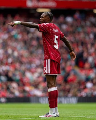 Liverpool v Nottingham Forest FC - Premier League 2026 27 Jeremy Jacquet of Liverpool during the Premier League match between Liverpool and Nottingham Forest at Anfield in Liverpool, on August 29, 2026. Liverpool Merseyside United Kingdom  Copyright: xMIxNewsx originalFilename:fletcher-liverpoo260829_npKeY.jpg