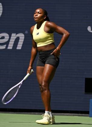 The 2026 US Open FLUSHING NY- AUGUST 29: Coco Gauff is seen on the practice court at the USTA Billie Jean King National Tennis Center on August 29, 2026 in Flushing Queens. Credit: mpi04 MediaPunch. 29 Aug 2026 Pictured: FLUSHING NY- AUGUST 29: Coco Gauff is seen on the practice court at the USTA Billie Jean King National Tennis Center on August 29, 2026 in Flushing Queens. Credit: mpi04 MediaPunch.  Copyright: xThexMegaxAgencyxmpi04x xMediaPunchx xMEGAx