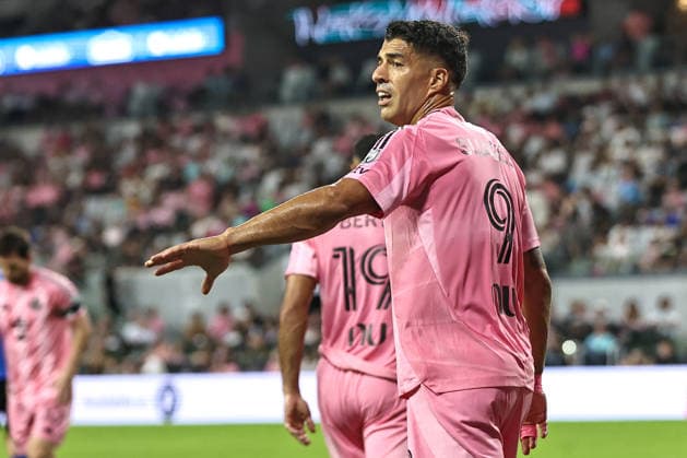 August 29, 2026, Miami, Florida, USA: LUIS SUAREZ (7) of Inter Miami CF looks on during a MLS, Fussball Herren, USA soccer match between Inter Miami CF and CF Montreal Miami USA - ZUMAa257 20260829_zsp_a257_015 Copyright: xChrisxArjoonx