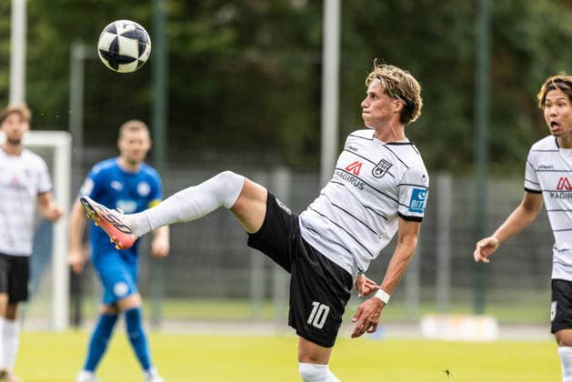 FC Astoria Walldorf vs. SSV Ulm 1846 Soccer, Regionalliga, Matchday 4, Dietmar Hopp Sportpark Walldorf August 29, 2026 Oliver Wähling SSV Ulm 1846 Soccer, Football, Regional League, Matchday 4, Dietmar Hopp Sportpark, Walldorf, August 29, 2026; Photo by Lucca Fundel, Walldorf; Dietmar Hopp Sportpark, Baden-Württemberg, Germany