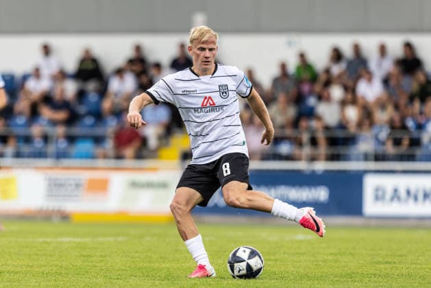 FC Astoria Walldorf vs. SSV Ulm 1846 Soccer, Regionalliga, Matchday 4, Dietmar Hopp Sportpark Walldorf, August 29, 2026, Single Image by Per Lockl, SSV Ulm 1846 Soccer, 08 FC Astoria Walldorf vs. SSV Ulm 1846 Soccer, Regional League, Matchday 4, Dietmar Hopp Sportpark Walldorf, August 29, 2026 Photo by Lucca Fundel, Walldorf, Dietmar Hopp Sportpark, Baden-Württemberg, Germany
