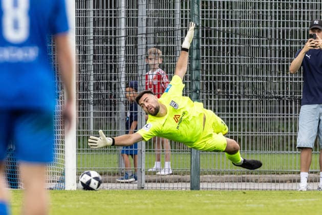 FC Astoria Walldorf vs. SSV Ulm 1846 Soccer, Regionalliga, Matchday 4, Dietmar Hopp Sportpark Walldorf, August 29, 2026, Radomir Novakovic, SSV Ulm 1846 Soccer, 01 FC Astoria Walldorf vs. SSV Ulm 1846 Soccer, Regional League, Matchday 4, Dietmar Hopp Sportpark Walldorf, August 29, 2026. Photo by Lucca Fundel, Walldorf, Dietmar Hopp Sportpark, Baden-Württemberg, Germany