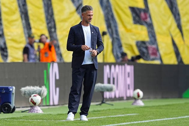 29.08.2026, xydrx, Herren, Fußball, 1.Bundesliga, RB Leipzig - Borussia Mönchengladbach, Saison 2026 2027, Red Bull Arena: Martin Demichelis (Cheftrainer RB Leipzig) DFB regulations prohibit any use of photographs as image sequences and or quasi-video. *** August 29, 2026, xydrx, Men s, Soccer, Bundesliga 1, RB Leipzig vs. Borussia Mönchengladbach, 2026–2027 Season, Red Bull Arena, Martin Demichelis, Head Coach of RB Leipzig. DFB regulations prohibit any use of photographs as image sequences and or quasi-video. Copyright: HMBxMedia YannisxDreimann