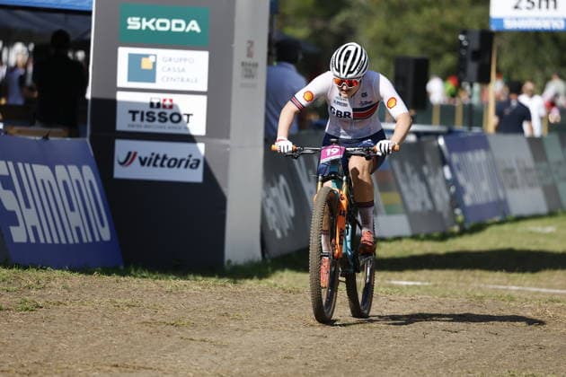 August 30, 2026, Daolasa di Commezzadura, Val di Sole Bikeland, 2026 UCI MTB World Championships Women s U23 XCO (Cross Country Olympic) Bethany Ann Jackson, 19, GBR, Daolasa di Commezzadura, Val di Sole Bikeland, Trento, Italy Copyright: xJustPictures.ch FrancescoxMinghettix jp-en-FrMi-_NG_1931