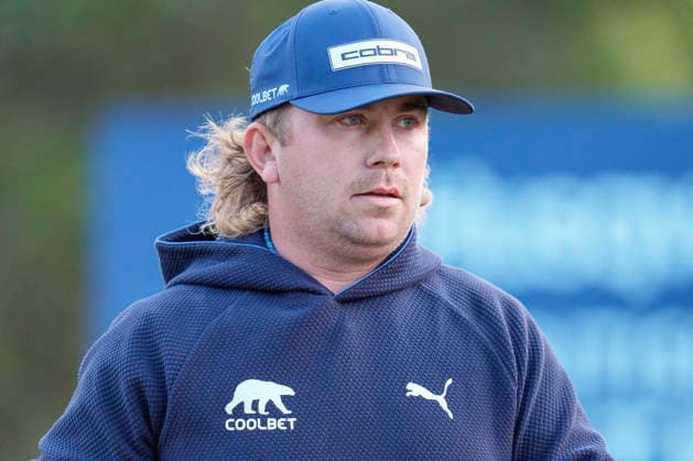 SUTTON COLDFIELD, ENGLAND - AUG 30: Oliver Lindell (FIN) walks from the eighteenth tee during the delayed Round 3 at the 2026 Husqvarna British Masters at The Belfry, Sutton Coalfield on August 30, 2026 in Warwickshire, England The 2026 Husqvarna British Masters