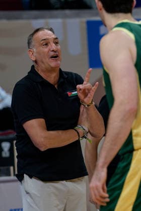 August 30, 2026, Manila, Manila, Philippines: Jordan Head Coach Luis Gil TORRES. FIBA World Cup Basketball Asian Qualifiers The Australian Boomers vs Jordan in the Group E match of the FIBA Basketball World Cup Qualifiers at the Mall of Asia Arena, Manila, Philippines on Sunday 30 August 2026..The top 2 teams with qualify for the FIBA Basketball World Cup, Qatar in 2027. Manila Philippines - ZUMAr144 20260830_zap_r144_007 Copyright: xJaynexRussellx