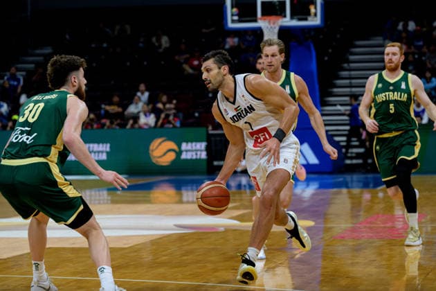 August 30, 2026, Manila, Manila, Philippines: Amin ABU HAWWAS from Jordan in action.FIBA World Cup Basketball Asian Qualifiers The Australian Boomers vs Jordan in the Group E match of the FIBA Basketball World Cup Qualifiers at the Mall of Asia Arena, Manila, Philippines on Sunday 30 August 2026..The top 2 teams with qualify for the FIBA Basketball World Cup, Qatar in 2027. Manila Philippines - ZUMAr144 20260830_zap_r144_017 Copyright: xJaynexRussellx