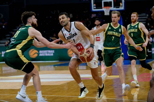 August 30, 2026, Manila, Manila, Philippines: Amin ABU HAWWAS from Jordan in action.FIBA World Cup Basketball Asian Qualifiers The Australian Boomers vs Jordan in the Group E match of the FIBA Basketball World Cup Qualifiers at the Mall of Asia Arena, Manila, Philippines on Sunday 30 August 2026..The top 2 teams with qualify for the FIBA Basketball World Cup, Qatar in 2027. FIBA World Cup Basketball Asian Qualifiers  - ZUMAr144 20260830_zap_r144_013 Copyright: xJaynexRussellx