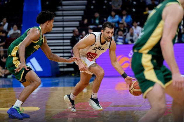 August 30, 2026, Manila, Manila, Philippines: Amin ABU HAWWAS from Jordan in action.FIBA World Cup Basketball Asian Qualifiers The Australian Boomers vs Jordan in the Group E match of the FIBA Basketball World Cup Qualifiers at the Mall of Asia Arena, Manila, Philippines on Sunday 30 August 2026..The top 2 teams with qualify for the FIBA Basketball World Cup, Qatar in 2027. Manila Philippines - ZUMAr144 20260830_zap_r144_019 Copyright: xJaynexRussellx