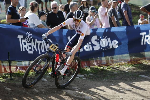 August 30, 2026, Daolasa di Commezzadura, Val di Sole Bikeland, 2026 UCI MTB World Championships Men s U23 XCO (Cross Country Olympic) Max Standen 47 GBR Daolasa di Commezzadura Val di Sole Bikeland Trento, Italy Copyright: xJustPictures.ch FrancescoxMinghettix jp-en-FrMi-_NG_0199