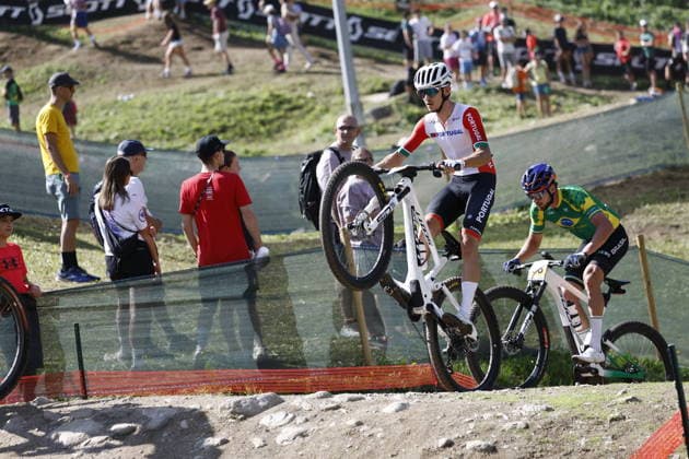 August 30, 2026, Daolasa di Commezzadura, Val di Sole Bikeland, 2026 UCI MTB World Championships Men s U23 XCO (Cross Country Olympic) Joao Fonseca 61 POR Daolasa di Commezzadura Val di Sole Bikeland Trento, Italy Copyright: xJustPictures.ch FrancescoxMinghettix jp-en-FrMi-_NG_0210