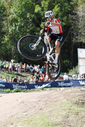August 30, 2026, Daolasa di Commezzadura, Val di Sole Bikeland, 2026 UCI MTB World Championships Men s U23 XCO (Cross Country Olympic) Joao Fonseca 61 POR Daolasa di Commezzadura Val di Sole Bikeland Trento, Italy Copyright: xJustPictures.ch FrancescoxMinghettix jp-en-FrMi-_NG_0304