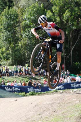 August 30, 2026, Daolasa di Commezzadura, Val di Sole Bikeland, 2026 UCI MTB World Championship Men’s U23 XCO (Cross Country Olympic) Martin Surman 83 SVK Daolasa di Commezzadura Val di Sole Bikeland Trento, Italy Copyright: xJustPictures.ch FrancescoxMinghettix jp-en-FrMi-_NG_0307