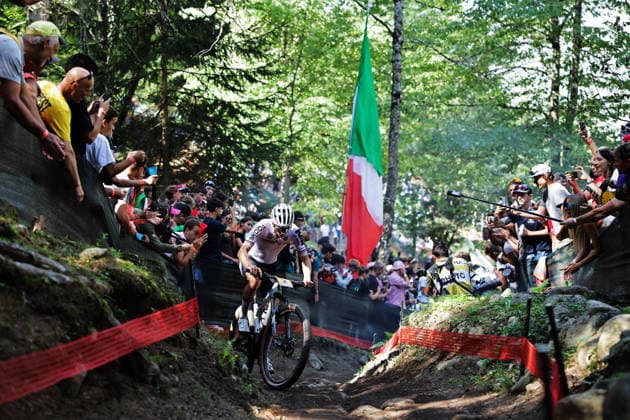 2026 UCI Mountain Bike World Championships Picture by Alex Whitehead SWpix.com - 30 08 2026 - Cycling - 2026 UCI Mountain Bike World Championships - Val di Sole, Trentino, Italy - Cross-country Olympic (XCO) - Men Under-23 (U23) - Paul Schehl (Germany) Copyright: x xSWpix.comx(t axPhotographyxHubxLtd)xAlexxWhitehead SWpix.comx SWP-3030-21363