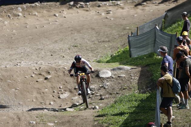 August 30, 2026, Daolasa di Commezzadura, Val di Sole Bikeland, 2026 UCI MTB World Championships Men s U23 XCO (Cross Country Olympic) Nicolas Halter 6 SUI Daolasa di Commezzadura Val di Sole Bikeland Trento, Italy Copyright: xJustPictures.ch FrancescoxMinghettix jp-en-FrMi-_NG_0394