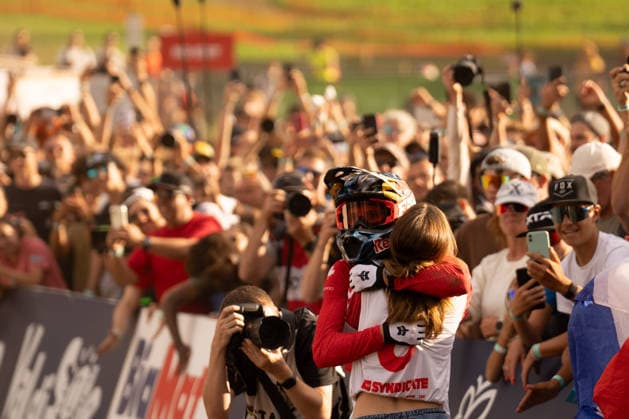 IPA87930559 - Goldstone Jackson (CAN) during the Men s Elite Downhill race at the Val di Sole UCI Mountain Bike World Championships—the DHI race at Val di Sole Downhill—on August 29, 2026.  Copyright: xFabioxAverna IPAxSportx xx 87930559