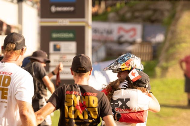 IPA87930551 - Goldstone Jackson (CAN) during the Men s Elite Downhill race at the Val di Sole UCI Mountain Bike World Championships—the DHI race at Val di Sole Downhill—on August 29, 2026.  Copyright: xFabioxAverna IPAxSportx xx 87930551
