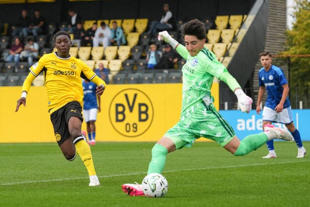 Sunday, August 30, 2026, 2026–2027 Season, Matchday 4, U17 DFB Youth League Preliminary Round, Group G, at BVB Fußballpark Hohenbuschei, Dortmund, Germany BV Borussia Dortmund U17 vs. FC Schalke 04 U17 Hamzath Mohamadou BVB