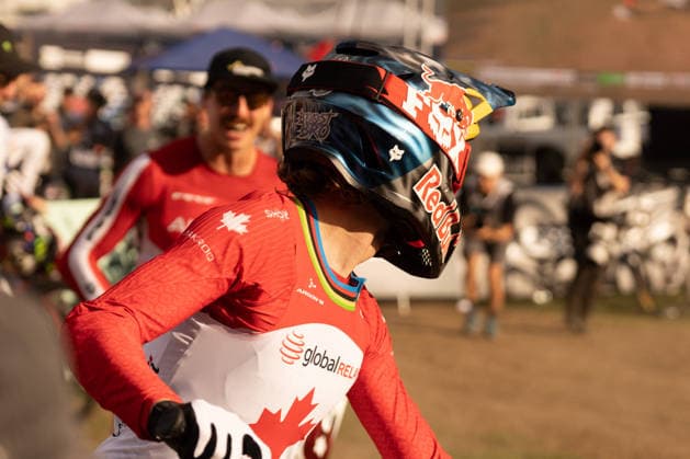 CYCLING - MTB - Mountain Biking - UCI MTB World Championships Photo by IPA ABACAPRESS.COM87930372 - Goldstone Jackson (CAN) during the Men s Elite Downhill race at the Val di Sole UCI Mountain Bike World Championships—DHI race at Val di Sole Downhill—on August 29, 2026. Val di Sole Italy  Copyright: xIPAxSport ABACAx