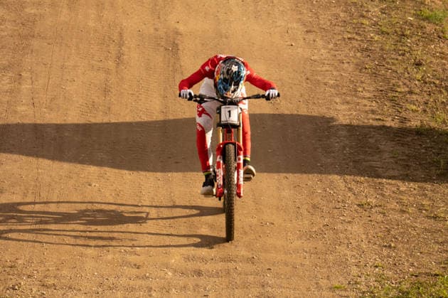CYCLING - MTB - Mountain Biking - UCI MTB World Championships Photo by IPA ABACAPRESS.COM87930382 - Goldstone Jackson (CAN) during the Men s Elite Downhill race at the Val di Sole UCI Mountain Bike World Championships—the DHI race at Val di Sole Downhill—on August 29, 2026. Val di Sole Italy  Copyright: xIPAxSport ABACAx