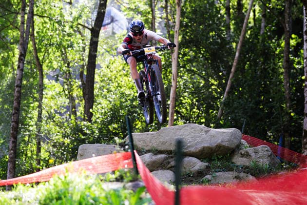 2026 UCI Mountain Bike World Championships Picture by Ed Sykes SWpix.com - 30 08 2026 - Cycling - 2026 UCI Mountain Bike World Championships - Val di Sole, Trentino, Italy - Cross-country Olympic (XCO) - Men Under-23 (U23) - Nicolas Halter (Switzerland) Copyright: x xSWpix.comx(t axPhotographyxHubxLtd)xEdxSykes SWpix.comx SWP-3030-21417