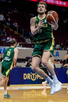 August 30, 2026, Manila, Manila, Philippines: Australia s Tanner KREBS in action. FIBA World Cup Basketball Asian Qualifiers The Australian Boomers vs Jordan in the Group E match of the FIBA Basketball World Cup Qualifiers at the Mall of Asia Arena, Manila, Philippines on Sunday 30 August 2026..The top 2 teams with qualify for the FIBA Basketball World Cup, Qatar in 2027. FIBA World Cup Basketball Asian Qualifiers  - ZUMAr144 20260830_zap_r144_036 Copyright: xJaynexRussellx