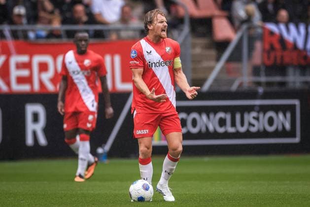 UTRECHT , 30-08-2026 , Stadion Galgenwaard , Season 2026 2027 , Dutch Eredivisie football , match between FC Utrecht and PSV Eindhoven , picture shows FC Utrecht player Dani de Wit Utrecht - PSV  x206240194x Copyright: