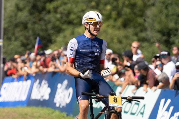 CYCLING - MTB - Mountain Biking - UCI MTB World Championships Photo by IPA ABACAPRESS.COM87931809 - 08 Nael Rouffiac of France (FRA) in the Men’s Under-23 category during the Men’s Under-23 Cross-Country Olympic race at the Val di Sole UCI Mountain Bike World Championships—DHI race at Val di Sole Downhill—on August 30, 2026. Val di Sole Italy  Copyright: xIPAxSport ABACAx