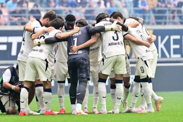 KAA Gent v Club Brugge - Jupiler Pro League GENT, BELGIUM - AUGUST 30 : Team Club Brugge pictured during the Jupiler Pro League match between KAA Gent and Club Brugge on August 30, 2026 in Gent, Belgium, 30 08 2026 Gent Belgium  Copyright: xPeterxDexVoechtx