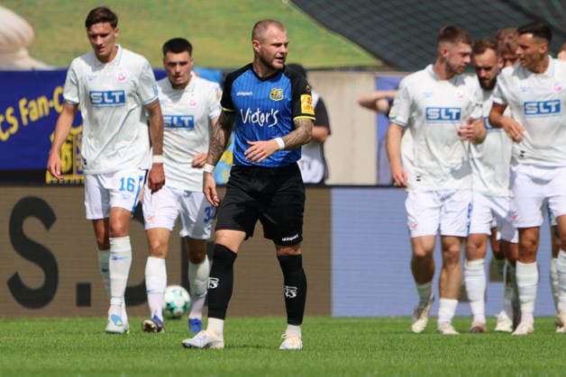 August 30, 2026, Soccer, Men s, 3rd Division, 2026–2027 Season, 1 FC Saarbrücken vs. FC Hansa Rostock, Philip Fahrner, 1 FC Saarbrücken disappoints, Saarbrücken, Ludwigsparkstadion, Saarland, Germany, DEU Copyright: xSebastianxBachx