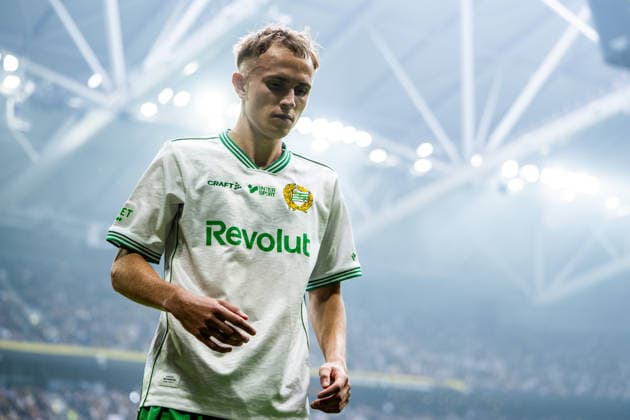 August 30, 2026: Hammarby s Victor Lind during the Allsvenskan soccer match between AIK and Hammarby in Stockholm  Copyright: JESPERxZERMAN BB260830JZ024