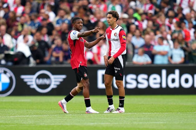 Eredivisie: Feyenoord Rotterdam v ADO Den Haag Rotterdam - Givairo Read of Feyenoord Rotterdam shouts in frustration during the fourth competition round of the 2026 2027 Eredivisie season. The match is set between Feyenoord Rotterdam and ADO Den Haag at De Kuip on 30 August 2026 in Rotterdam, The Netherlands. (Hero Images Danny de Groot) Copyright: xDannyxdexGrootx