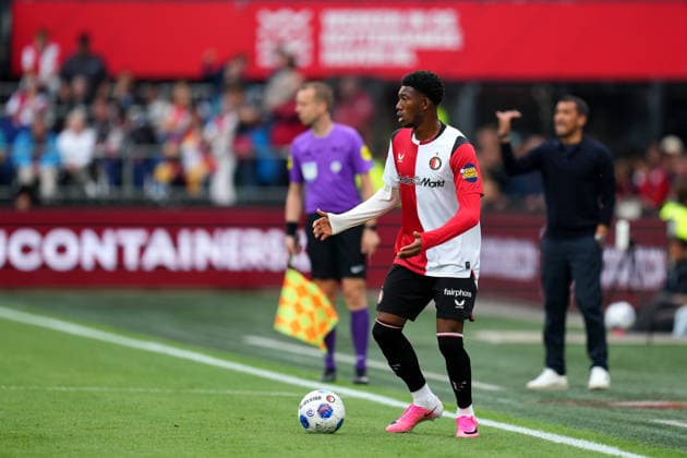 Eredivisie: Feyenoord Rotterdam v ADO Den Haag Rotterdam - Gaoussou Diarra of Feyenoord Rotterdam during the fourth competition round of the 2026 2027 Eredivisie season. The match is set between Feyenoord Rotterdam and ADO Den Haag at De Kuip on 30 August 2026 in Rotterdam, The Netherlands. Copyright: xYannickxVerhoevenx
