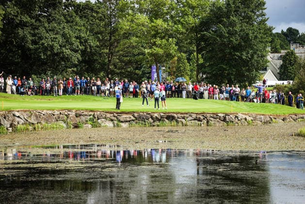 2026 KPMG Women s Irish Open, The K Club, Kildare 30 8 2026 Leona Maguire of Ireland putts on the 4th Leona Maguire putts on the 4th 30 8 2026  Copyright: xx ISS_1451