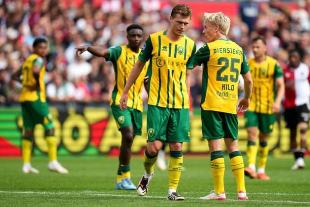 Eredivisie: Feyenoord Rotterdam v ADO Den Haag Rotterdam - Milan Hokke of ADO Den Haag during the fourth competition round of the 2026 2027 Eredivisie season. The match is set between Feyenoord Rotterdam and ADO Den Haag at De Kuip on 30 August 2026 in Rotterdam, The Netherlands. Copyright: xYannickxVerhoevenx