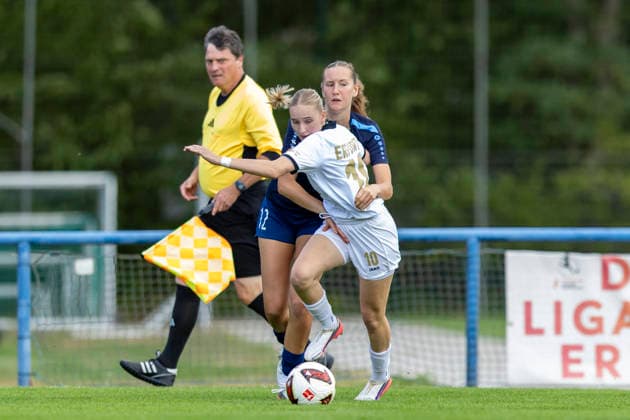Northeast Regional League (Women) 1 FFC Turbine Potsdam II vs. 1 FFV Erfurt Potsdam August 30, 2026 Maja Felicitas Bauerschmidt 10 1 FFV Erfurt vs. Hedda Wanda Schewe 12 1 FFC Turbine Potsdam II Northeast Regional League (Women) 1 FFC Turbine Potsdam II vs. 1 FFV Erfurt Sportforum Potsdam Waldstadt Schlaatz August 30, 2026 Copyright: xBEAUTIFULxSPORTS Duehringx