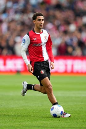 Eredivisie: Feyenoord Rotterdam v ADO Den Haag Rotterdam - Oussama Targhalline of Feyenoord Rotterdam during the fourth competition round of the 2026 2027 Eredivisie season. The match is set between Feyenoord Rotterdam and ADO Den Haag at De Kuip on 30 August 2026 in Rotterdam, The Netherlands. Copyright: xYannickxVerhoevenx
