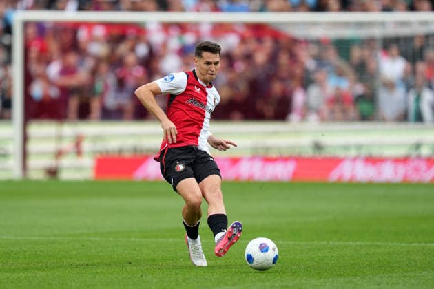 Eredivisie: Feyenoord Rotterdam v ADO Den Haag Rotterdam - Mika Marmol of Feyenoord Rotterdam during the fourth competition round of the 2026 2027 Eredivisie season. The match is set between Feyenoord Rotterdam and ADO Den Haag at De Kuip on 30 August 2026 in Rotterdam, The Netherlands. Copyright: xYannickxVerhoevenx