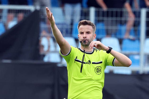 August 30, 2026, xrekx, Soccer 3rd Division, 1. FC Saarbrücken vs. Hansa Rostock, Referee: Michael Bacher, Saarbrücken