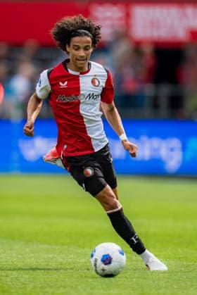 ROTTERDAM , 30-08-2026 , Stadium feijenoord De Kuip , season 2025 2026 , Dutch Eredivisie football , match between Feyenoord and ADO Den Haag , picture shows Feyenoord player Gjivai Zechiel Feyenoord - ADO  x206245814x Copyright: