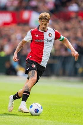 ROTTERDAM , 30-08-2026 , Stadium feijenoord De Kuip , season 2025 2026 , Dutch Eredivisie football , match between Feyenoord and ADO Den Haag , picture shows Feyenoord player Luciano Valente Feyenoord - ADO  x206245817x Copyright:
