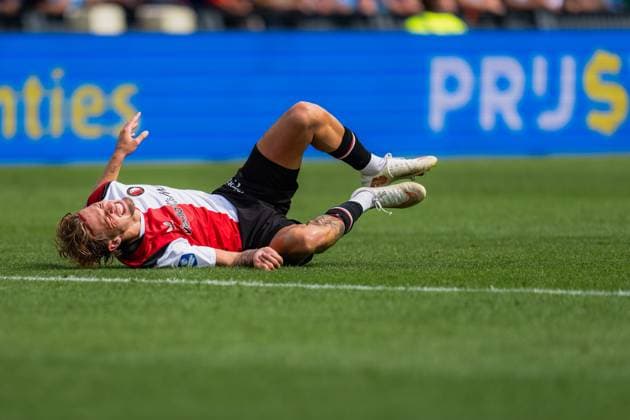 ROTTERDAM , 30-08-2026 , Stadium feijenoord De Kuip , season 2025 2026 , Dutch Eredivisie football , match between Feyenoord and ADO Den Haag , picture shows Feyenoord player Luciano Valente Feyenoord - ADO  x206245862x Copyright: