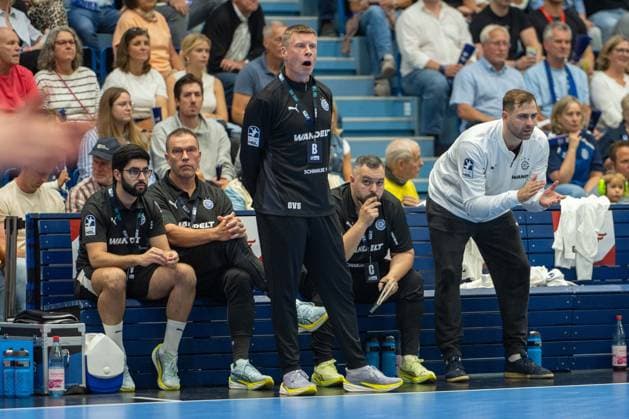 Guðjon Valur Sigurðsson, Head Coach, VfL Gummersbach, VfL Gummersbach vs. SC Magdeburg, Opel Handball Bundesliga, Men s, Matchday 1, August 30, 2026, Gummersbach, North Rhine-Westphalia, Germany Copyright: xkolbert-press MartinxWdziecznyx